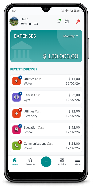 App dashboard preview